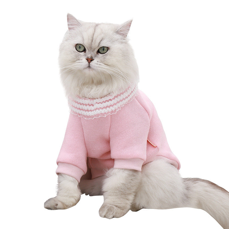Soft Knitted Fabric Cat Accessories – Comfortable & Durable