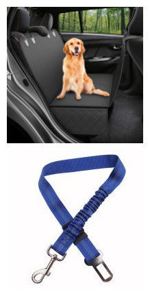 ChicsPhere Waterproof Dog Car Seat Cover with Mesh Window – Non-Slip, Scratch-Proof & Easy to Clean for Cars & SUVs