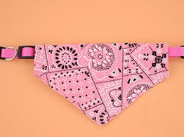 Adjustable Polka Dot Pet Bandana Bib Collar – Soft Printed Polyester Scarf for Dogs & Cats