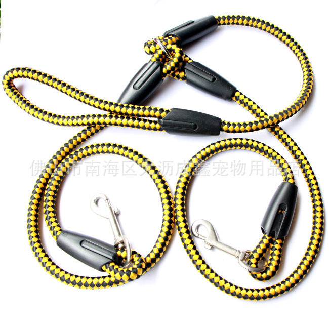Heavy Duty Reflective Dog Leash with Padded Handle - Strong, Durable Climbing Rope for Safety and Comfort