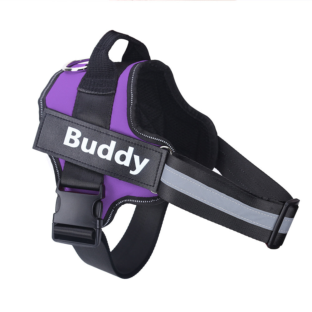 No-Pull Reflective Dog Harness with Handle – Adjustable, Comfortable, and Secure for Walking, Training & Outdoor Adventures