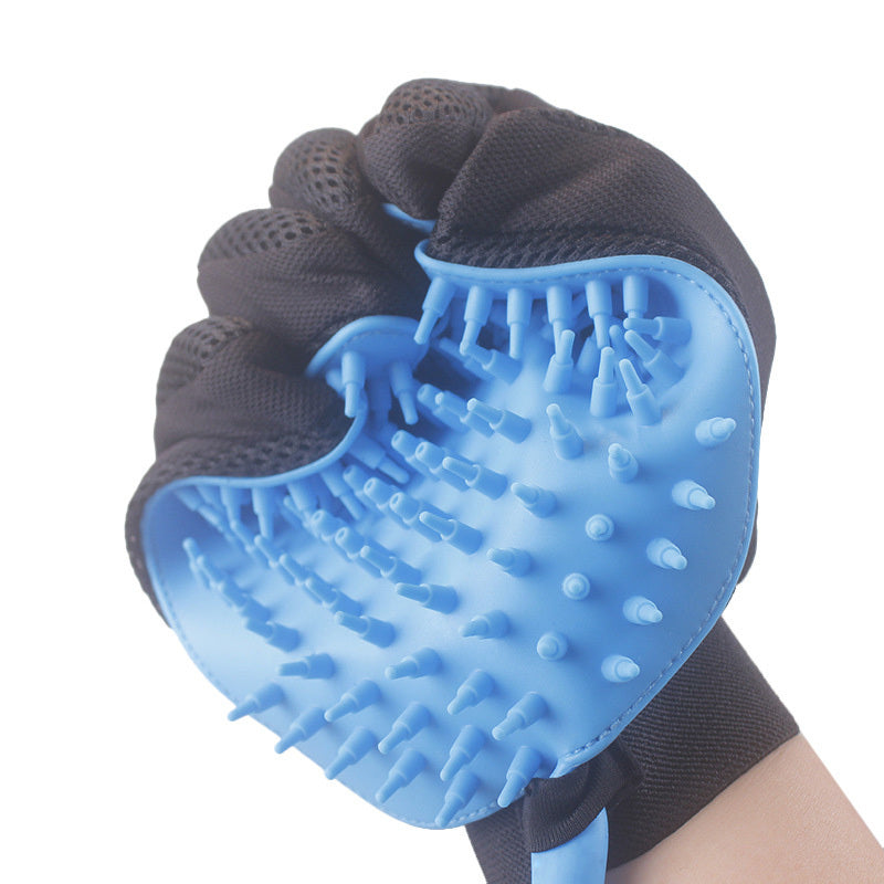 Professional Pet Bathing and Massaging Shower Sprayer with Gloves – Adjustable Handheld Dog, Cat & Horse Grooming Tool