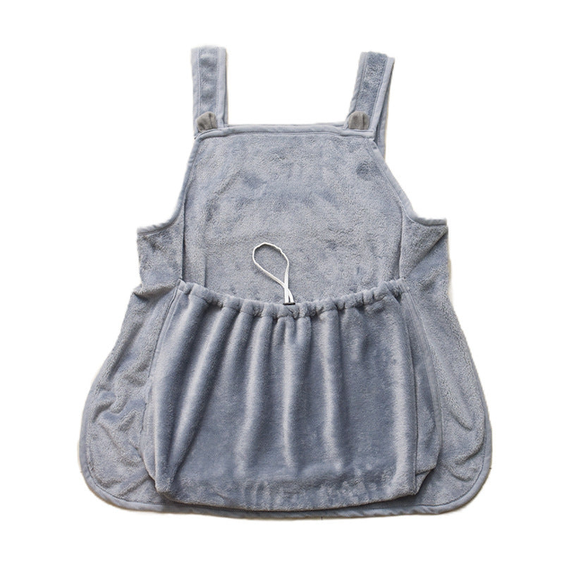 Premium Arctic Velvet Pet Apron – Soft & Stylish Dog and Cat Outfit
