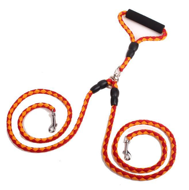 Heavy Duty Reflective Dog Leash with Padded Handle - Strong, Durable Climbing Rope for Safety and Comfort