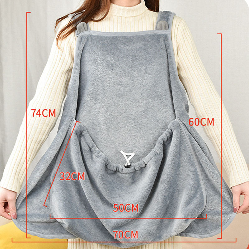Premium Arctic Velvet Pet Apron – Soft & Stylish Dog and Cat Outfit
