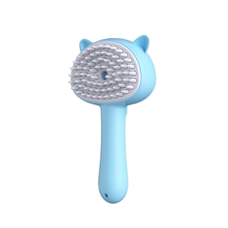 Pet Grooming Steam Brush – Electric Hair Remover & Massage Comb for Cats & Dogs | Rechargeable Fur Cleaner
