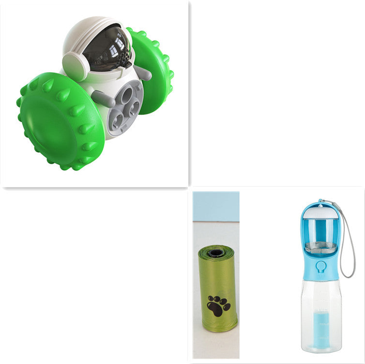 Product Name: Interactive Pet Feeding Toy - IQ-Boosting Tumbler Puzzle for Dogs and Cats