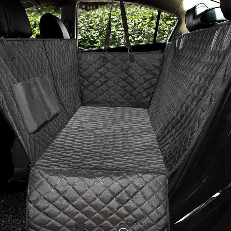 ChicsPhere Waterproof Dog Car Seat Cover with Mesh Window – Non-Slip, Scratch-Proof & Easy to Clean for Cars & SUVs