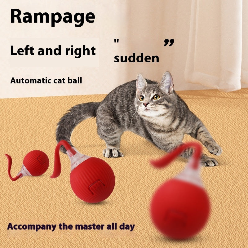 Interactive Cat Toy with Auto Shut-Off and Chirping Sounds
