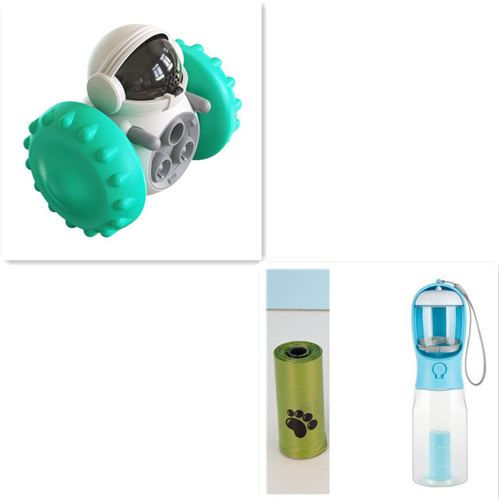 Product Name: Interactive Pet Feeding Toy - IQ-Boosting Tumbler Puzzle for Dogs and Cats