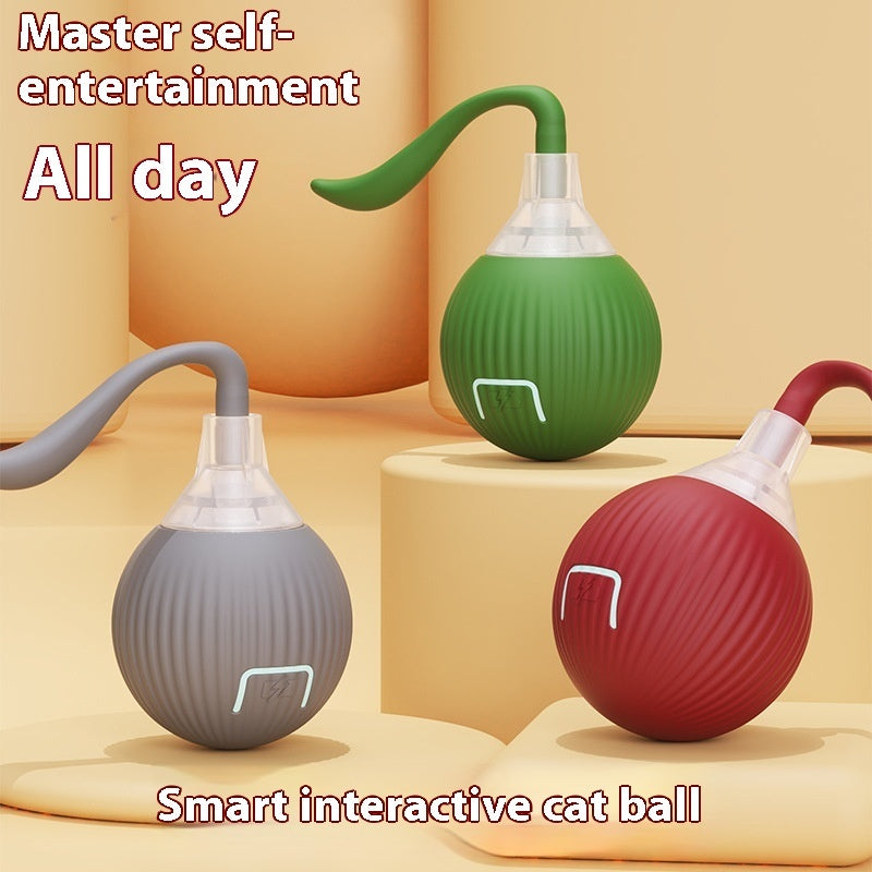 Interactive Cat Toy with Auto Shut-Off and Chirping Sounds