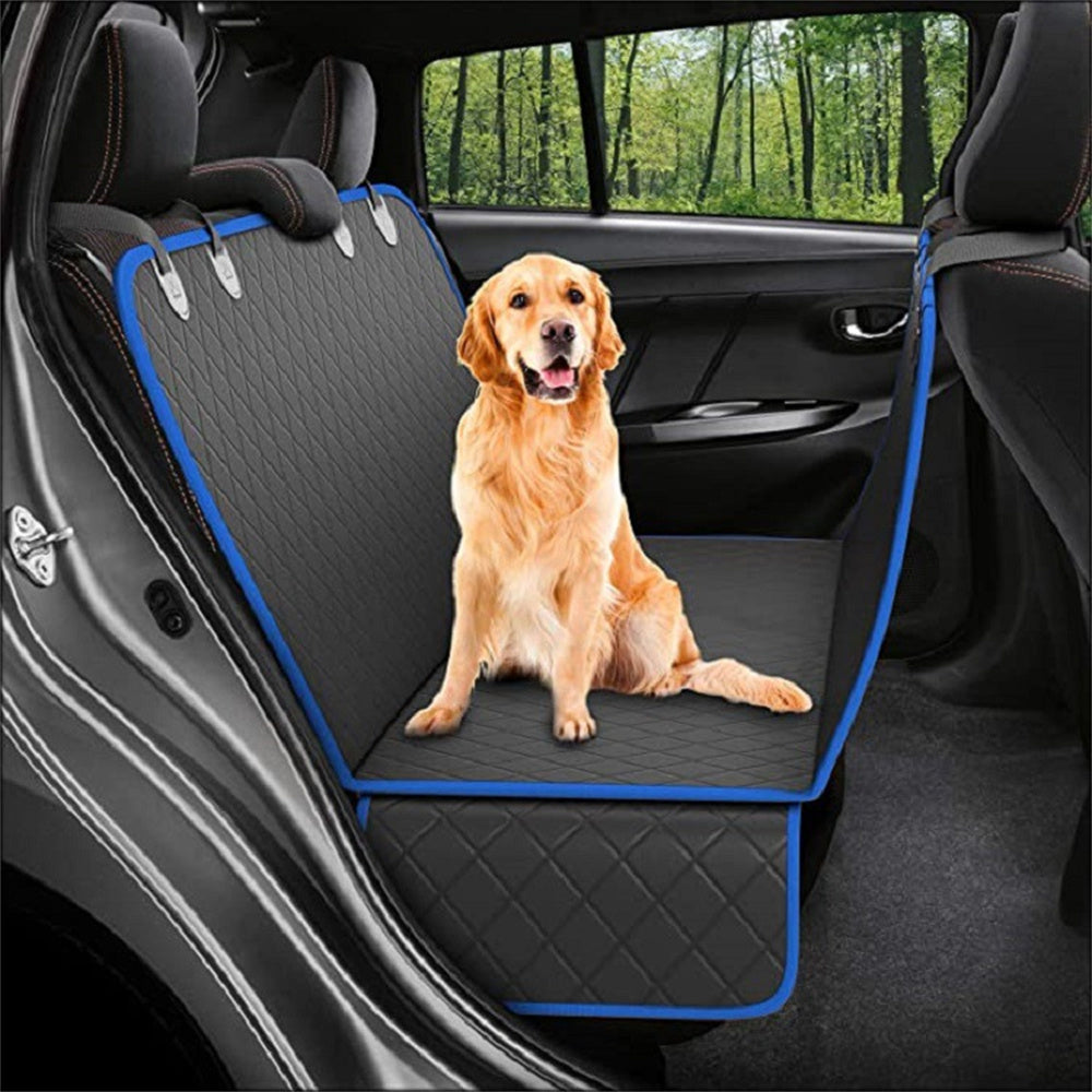 ChicsPhere Waterproof Dog Car Seat Cover with Mesh Window – Non-Slip, Scratch-Proof & Easy to Clean for Cars & SUVs