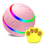 Smart Interactive Cat Toy Ball – Automatic Rolling Pet Ball with Remote Control, Rechargeable & Durable Design
