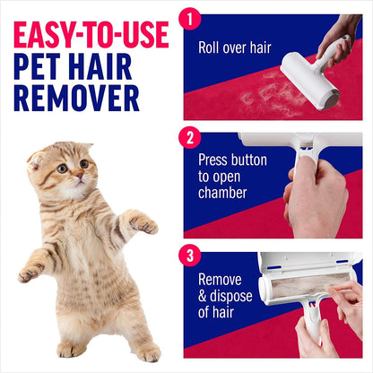 Pet Hair Remover Roller – Reusable Lint Picker for Dogs & Cats