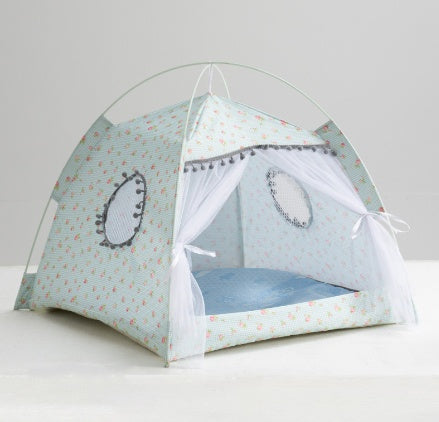 Portable Waterproof Pet House – Breathable & Foldable Outdoor Dog and Cat Bed