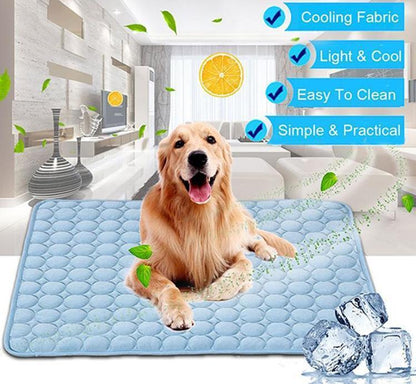 ChicsPhere Pet Cooling Pad – Instant Cool Comfort Mat for Dogs & Cats