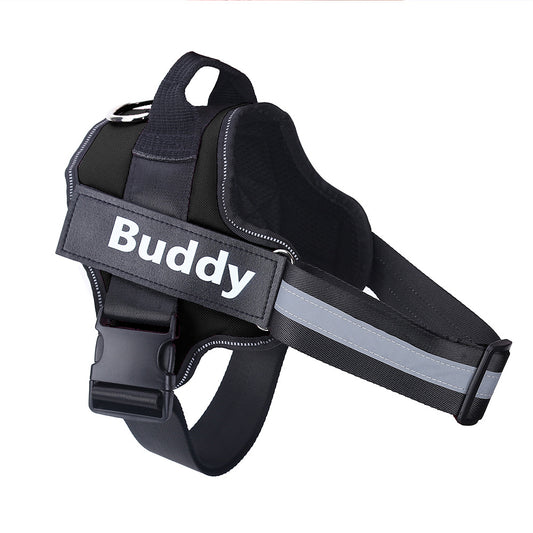 No-Pull Reflective Dog Harness with Handle – Adjustable, Comfortable, and Secure for Walking, Training & Outdoor Adventures