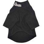Black Wool Pet Sweater with High Collar – Casual & Cozy, Available in Multiple Sizes