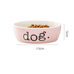 Premium Ceramic Pet Bowl – Elevated Feeding Bowl for Cats & Small Dogs