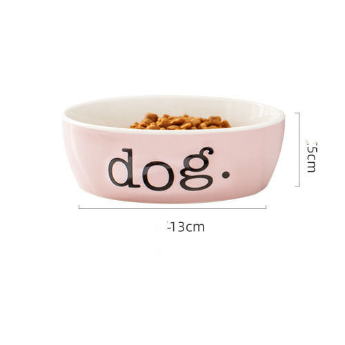Premium Ceramic Pet Bowl – Elevated Feeding Bowl for Cats & Small Dogs