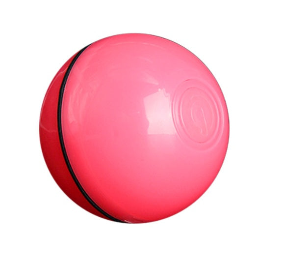 Automatic Interactive Cat Toy Ball with LED Lights & Catnip | USB Rechargeable Pet Toy for Cats & Kittens