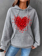 Loose-Fit Printed Cotton-Blend Sweatshirt