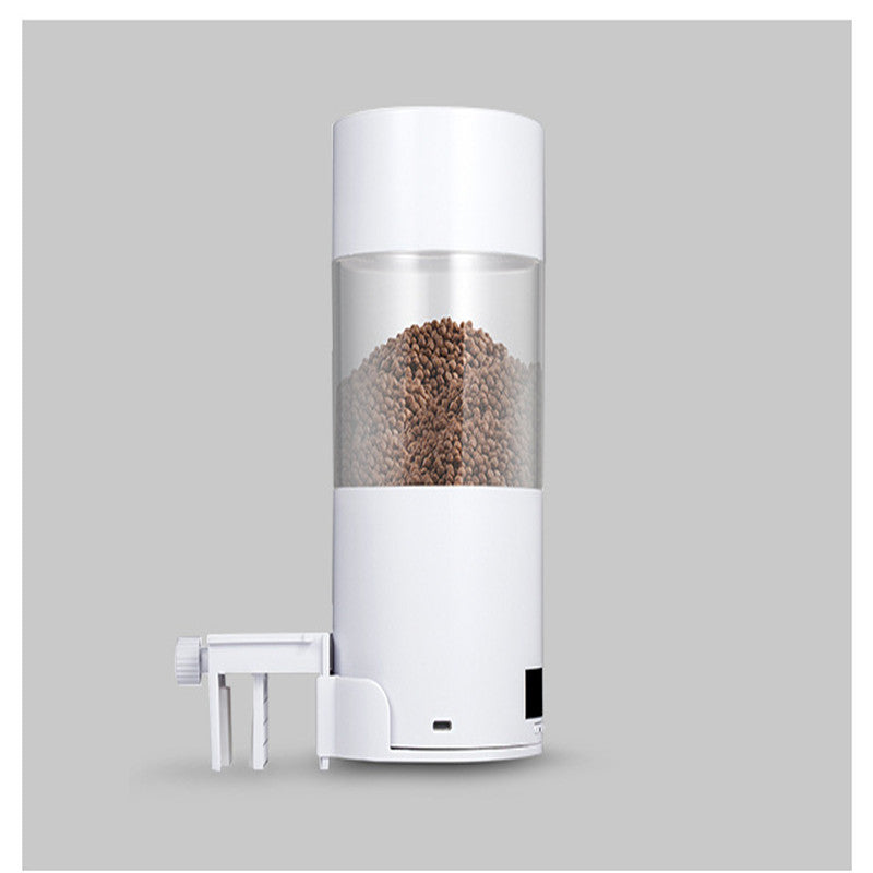 Automatic Aquarium Fish Feeder with USB Rechargeable Battery