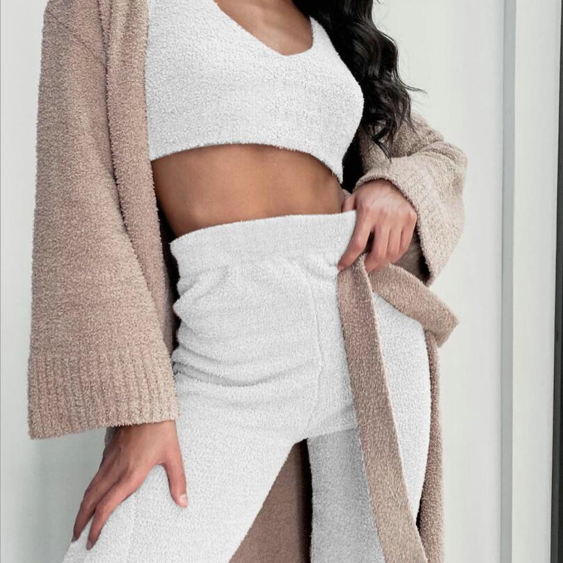 Women’s Velvet Pajama Set – 2-Piece Loungewear Vest & Culotte Pants Sleepwear | Soft, Stylish & Comfortable Homewear Set in Multiple Colors (S–XXXL)