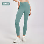High Waist Nude Feel Yoga Pants – Seamless, Hip Lifting, Summer Fit