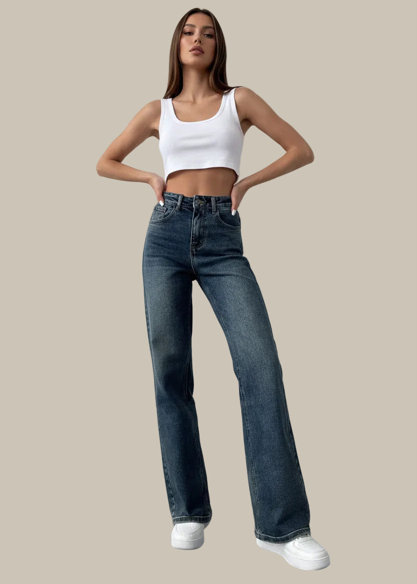 The Vintage Elegance Denim Jeans