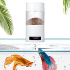 Automatic Aquarium Fish Feeder with USB Rechargeable Battery
