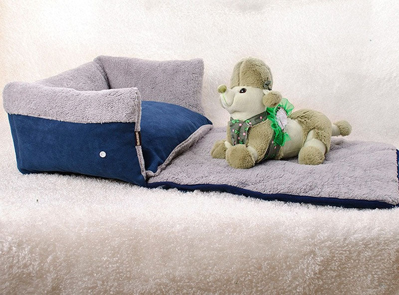Luxury Plush Pet Bed – Ultra Soft, Washable & Non-Slip Dog & Cat Sleeping Cushion