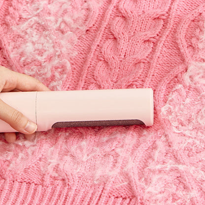 Reusable Self-Cleaning Pet Hair Remover Brush – Portable Lint Roller for Furniture, Clothes & Car