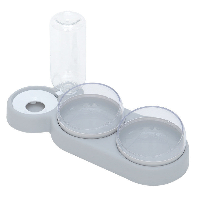3-in-1 Elevated Pet Feeding Station | Automatic Water Dispenser & Dual Food Bowls for Dogs & Cats | Anti-Slip, Easy to Clean