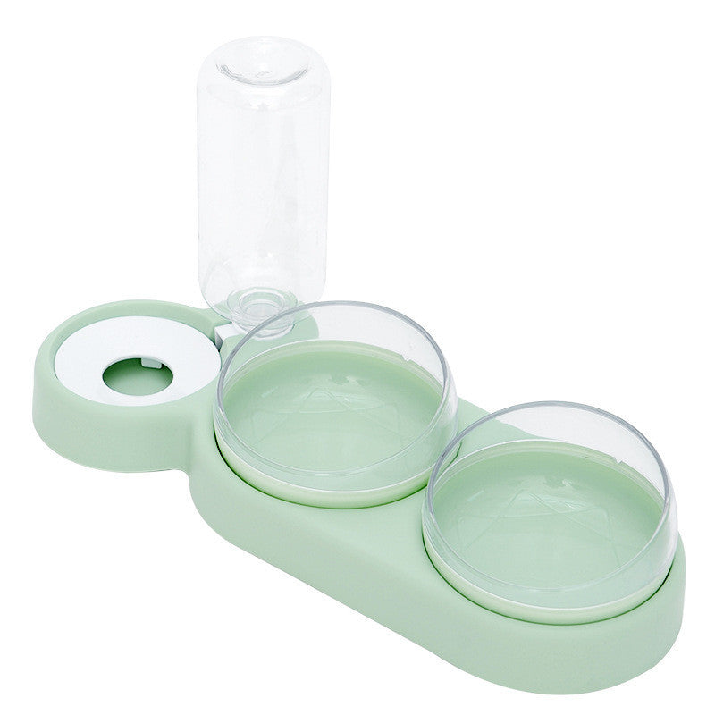 3-in-1 Elevated Pet Feeding Station | Automatic Water Dispenser & Dual Food Bowls for Dogs & Cats | Anti-Slip, Easy to Clean