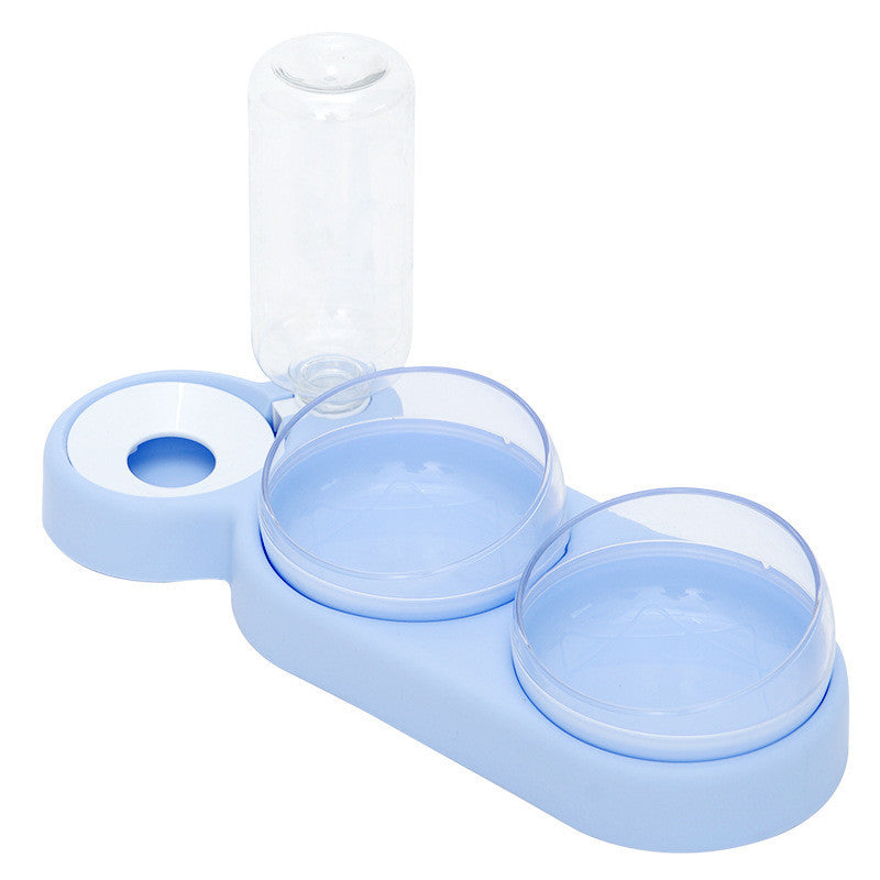 3-in-1 Elevated Pet Feeding Station | Automatic Water Dispenser & Dual Food Bowls for Dogs & Cats | Anti-Slip, Easy to Clean