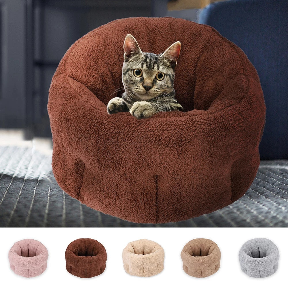 Plush Calming Pet Bed – Ultra Soft & Cozy Dog & Cat Sleeping Mat