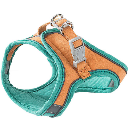 Adjustable Reflective No-Pull Cat Harness with Leash – Breathable Padded Pet Vest for Small to Medium Cat’s
