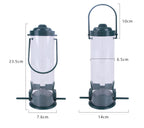 Hanging Pet Bird Feeder Station - Outdoor Tree Garden Food Dispenser