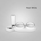 3-in-1 Elevated Pet Feeding Station | Automatic Water Dispenser & Dual Food Bowls for Dogs & Cats | Anti-Slip, Easy to Clean