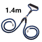 Heavy Duty Reflective Dog Leash with Padded Handle - Strong, Durable Climbing Rope for Safety and Comfort