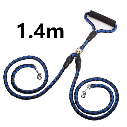 Heavy Duty Reflective Dog Leash with Padded Handle - Strong, Durable Climbing Rope for Safety and Comfort