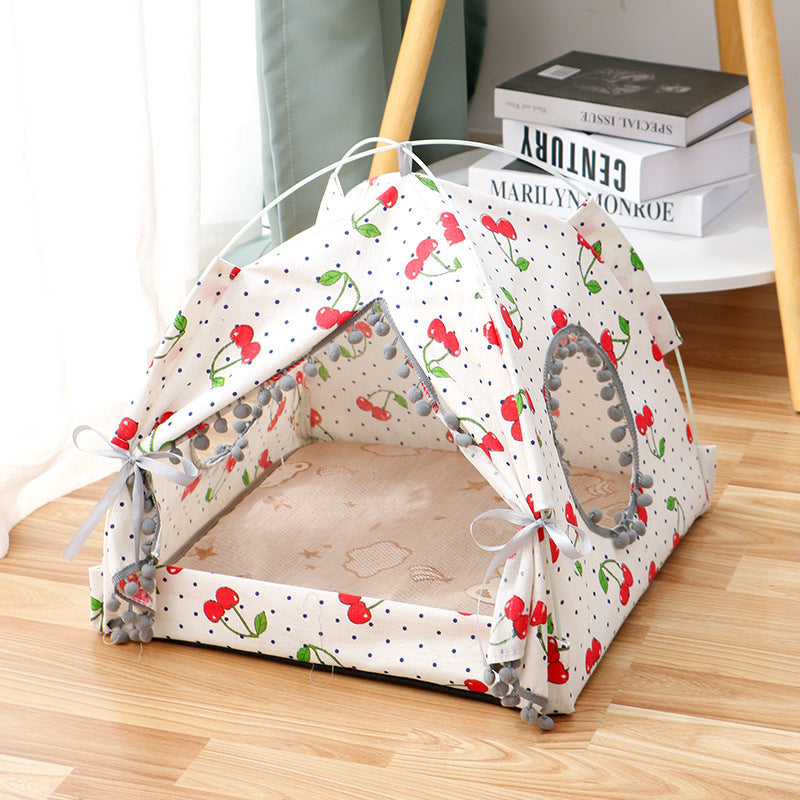 Portable Waterproof Pet House – Breathable & Foldable Outdoor Dog and Cat Bed