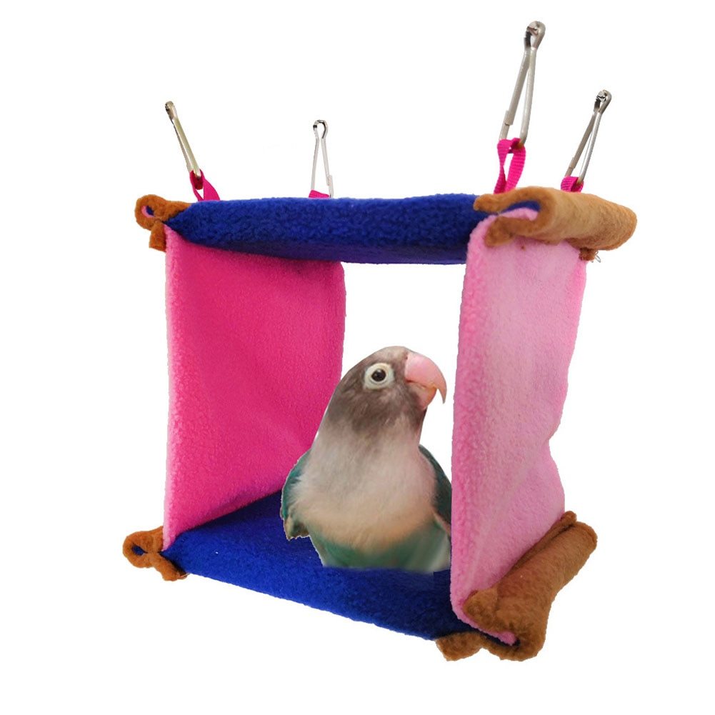Hamaca acogedora para mascotas: nido para animales pequeños y pájaros 
