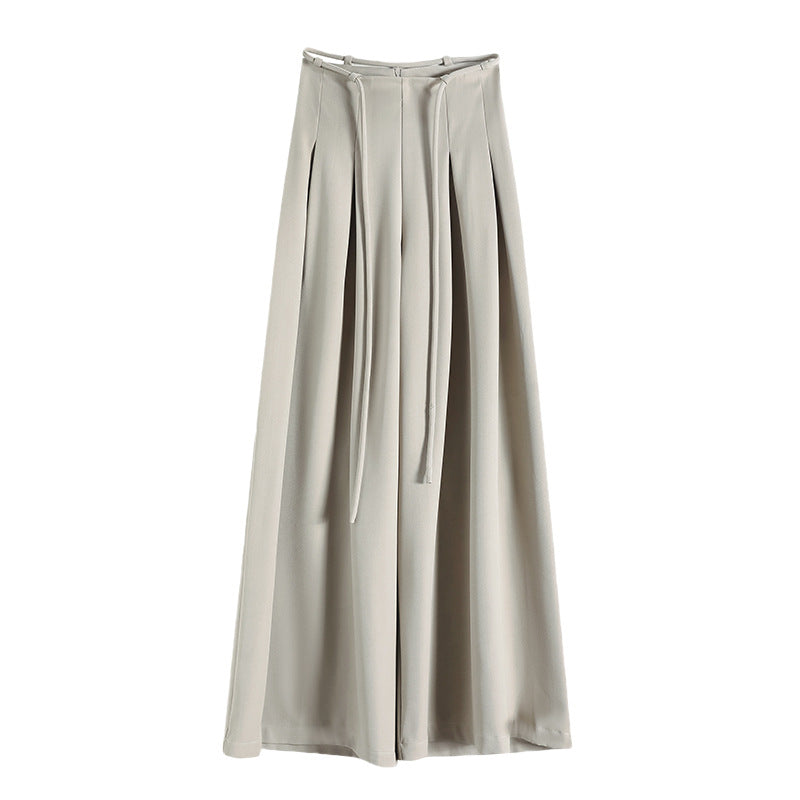 Lace-Up Relaxed Commuter Trousers