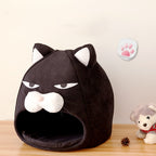 Plush Cat and Dog Bed – Removable, Washable, Breathable Pet House for Small and Medium Animals