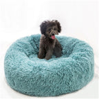 Cozy Plush Pet Bed – Soft, Warm & Washable Pet Sleeping Nest for Cats & Dogs