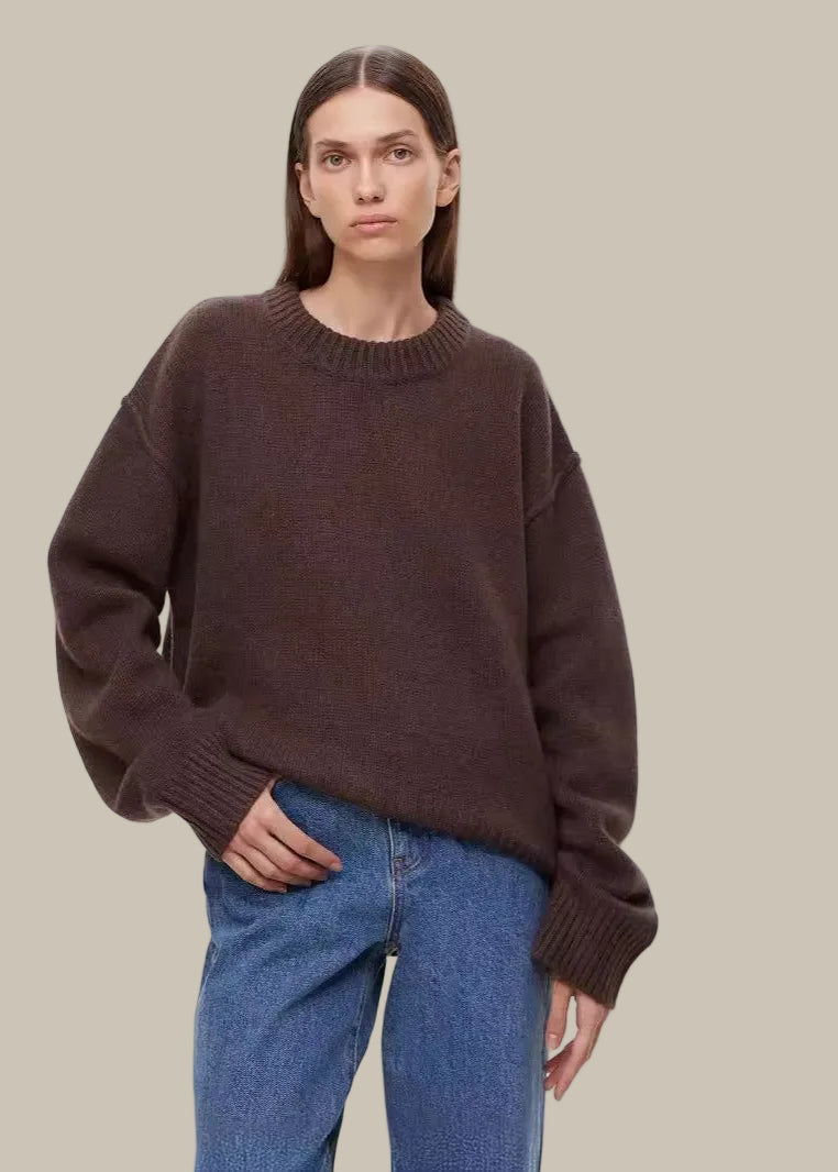 The Cozy Core-Spun Knit Sweater