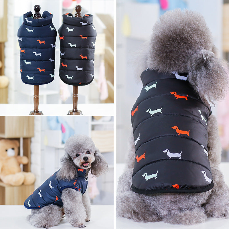 Cotton Casual Pet Vest – Stylish & Comfortable for Dogs