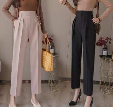 Suit was thin harem pants